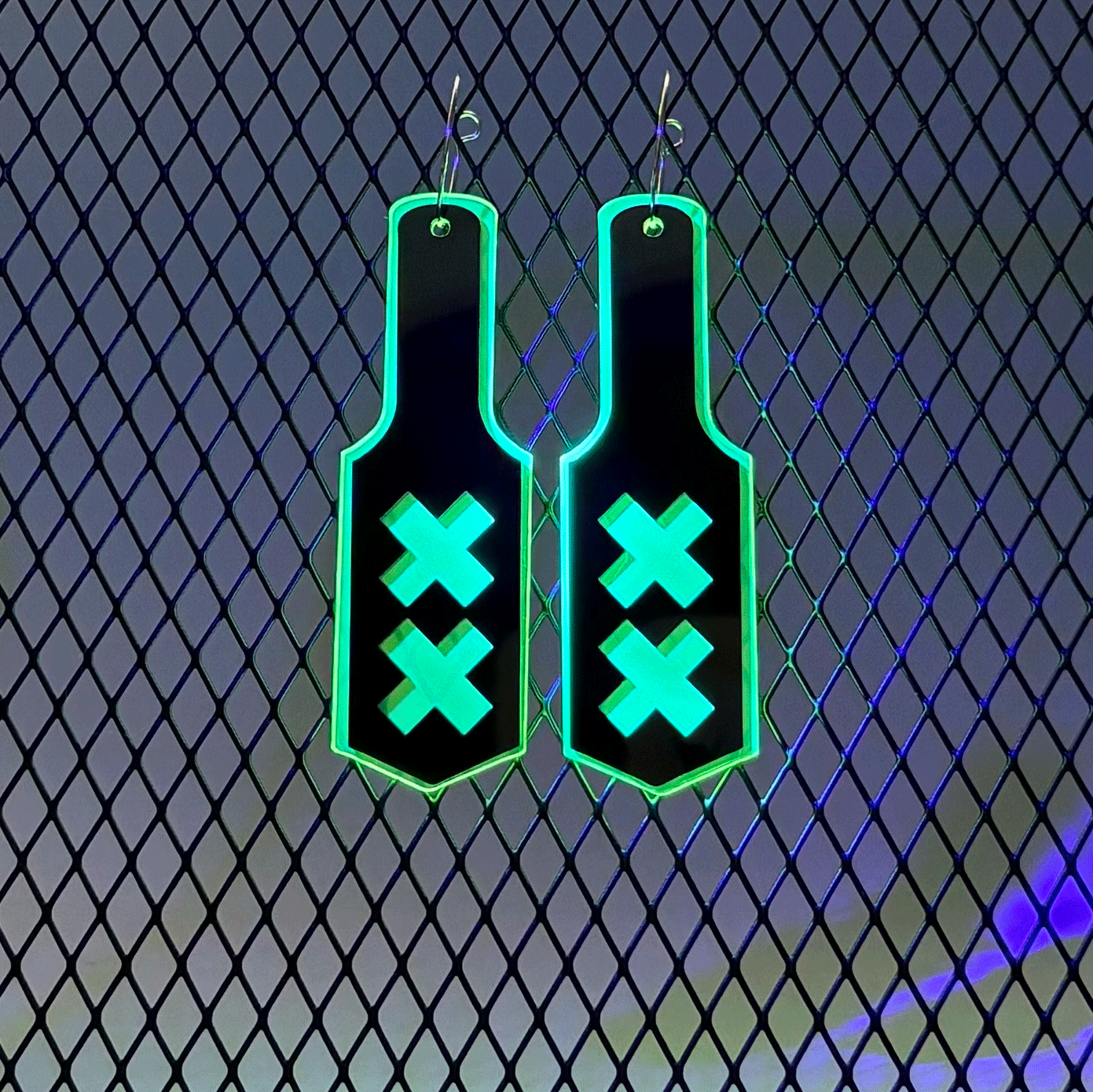 HIT ME HARD ❌ -Fluor green-