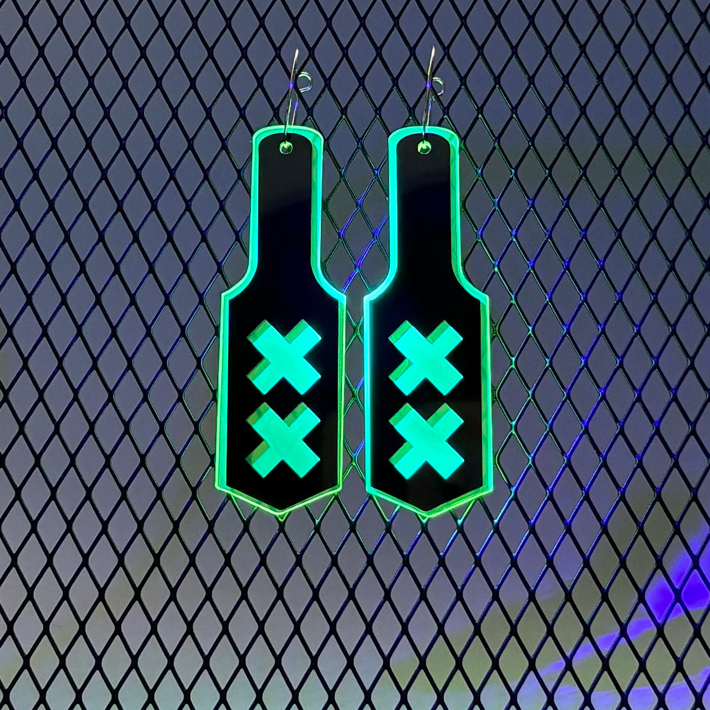 HIT ME HARD ❌ -Fluor green-