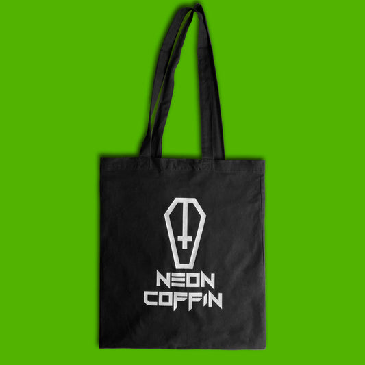 Neon Coffin Tote Bag