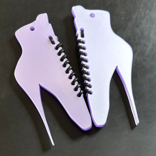 FETISH BALLERINA -nacar violet-