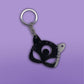 KEYCHAIN/ LLAVERO FETISH MEOW MOON