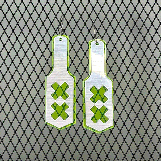 HIT ME HARD RED ❌ -metal/green fluor-