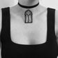 Goth Cathedral necklace