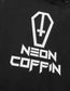 Neon Coffin Tote Bag
