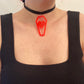 LOVE IS UNDERGROUND necklace