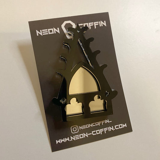 SPIKED CATHEDRAL pin